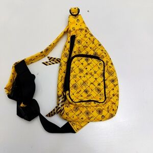 Vera Bradley Harry Potter mini sling backpack Huffelpuff NWT